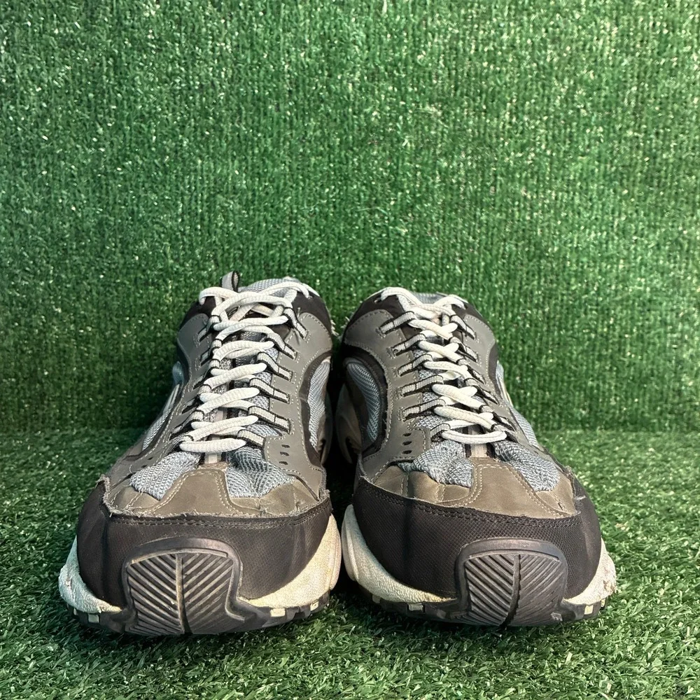 Skechers Stamina Cutback Training Dad Walking Sneaker Grey Mens Sz 13 Extra Wide